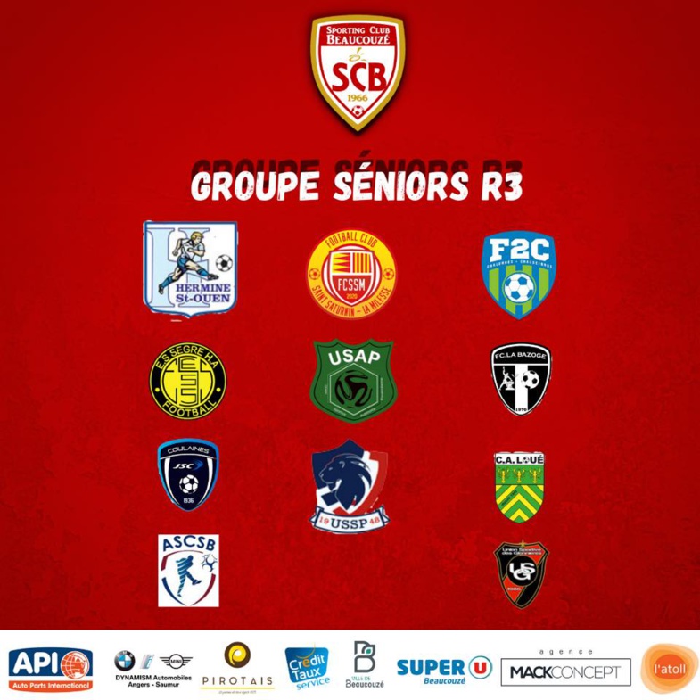 Séniors. Les groupes officiels pour la saison 2021/2022