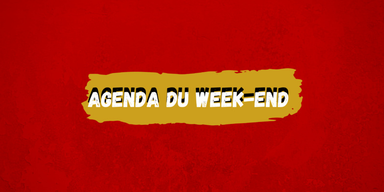 Agenda du week end !