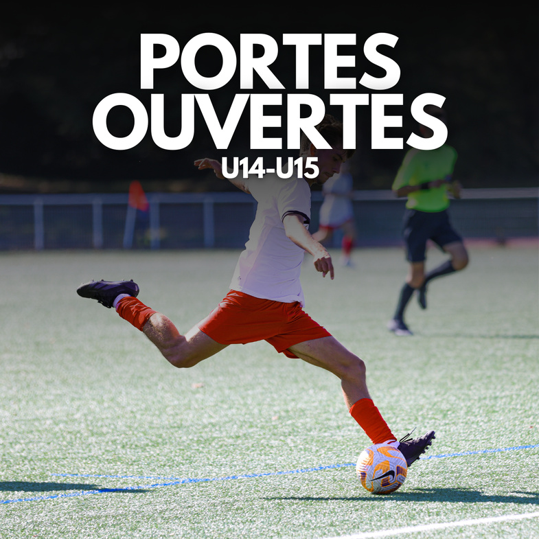 ⚽ Portes Ouvertes du Pôle Pré-Formation ⚽