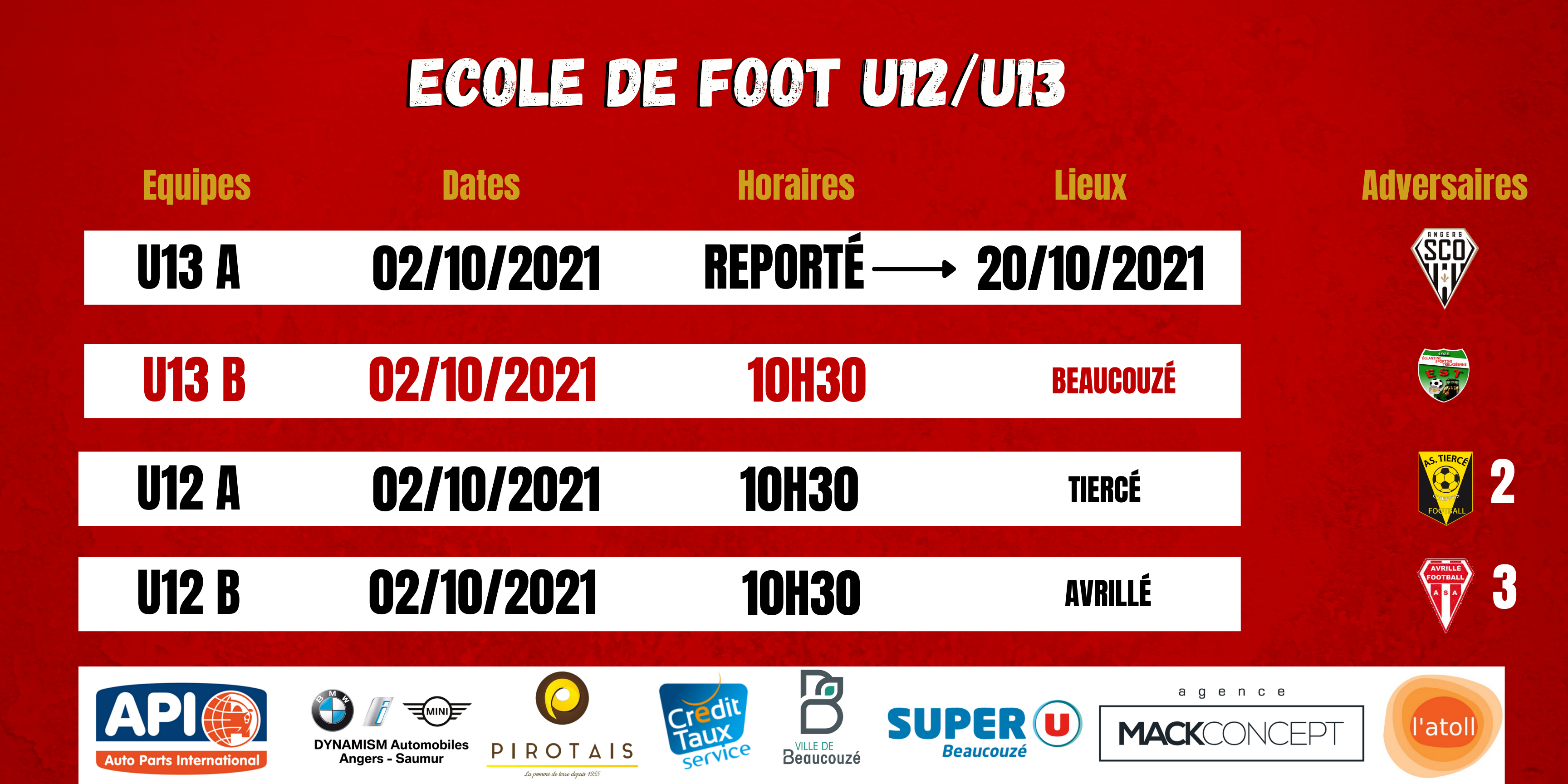 Agenda du Week-End !