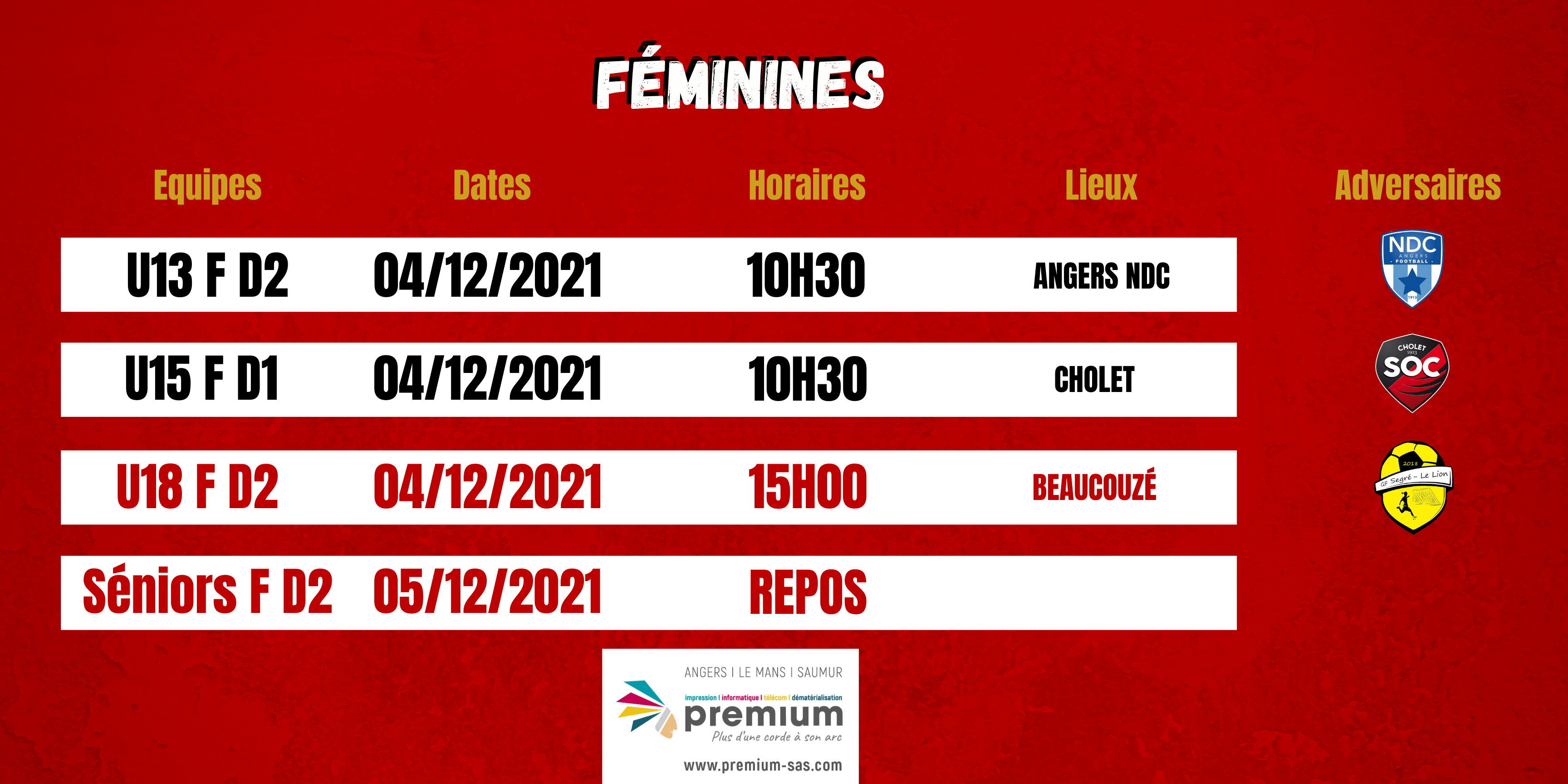 Agenda du Week-End !