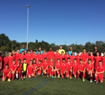 Ecole de Foot. Reprise de l'entraînement effectuée