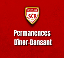 Permanences Dîner-Dansant - 26 mars 2022 !