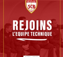 Rejoins l'équipe technique en devenant éducateur au SC Beaucouzé