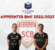 Nouveaux apprentis BMF pour la saison 2022/2023