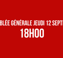 Assemblée Générale 2023/2024 - Jeudi 12 Septembre 2024