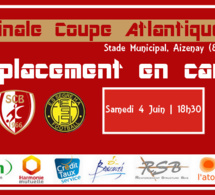 Coupe Atlantique. Déplacement en car mis à disposition pour la finale